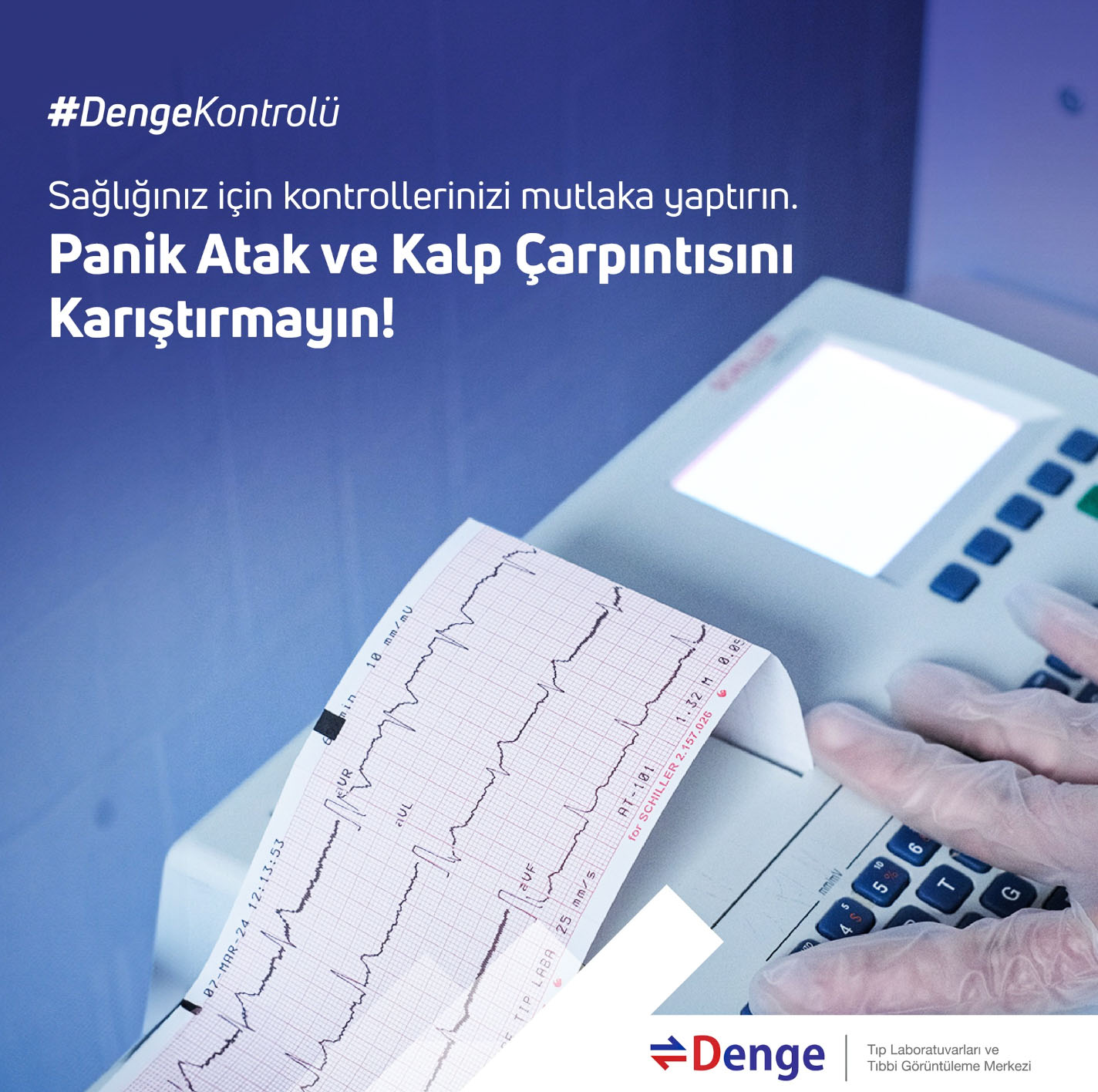 Ankara profesyonel reklam fotoğrafçısı tarafından sağlık ve laboratuvar sektörü için hazırlanan, kurumsal mavi tonlarda tıbbi görsel iletişim tasarımı.